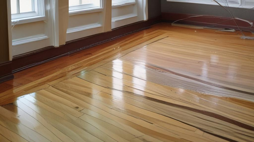 hardwood floor repair water damage