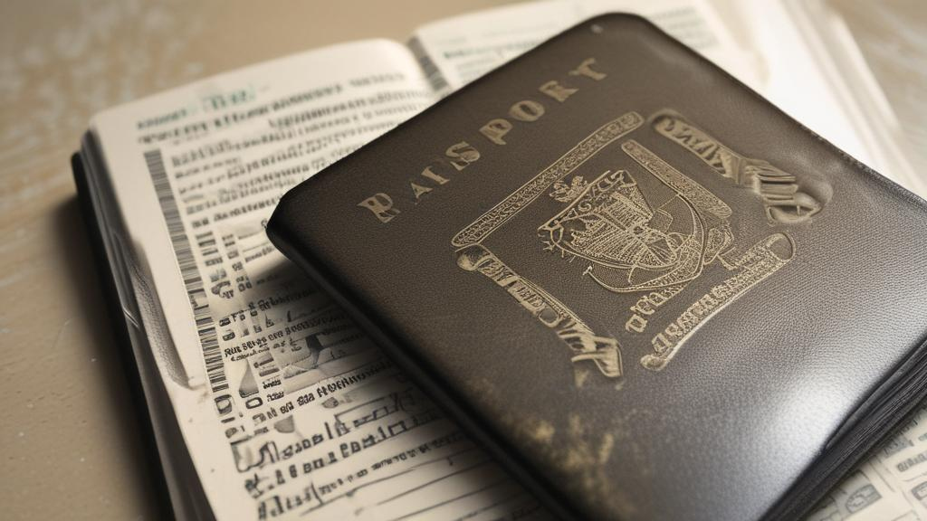 Water Damaged Passport